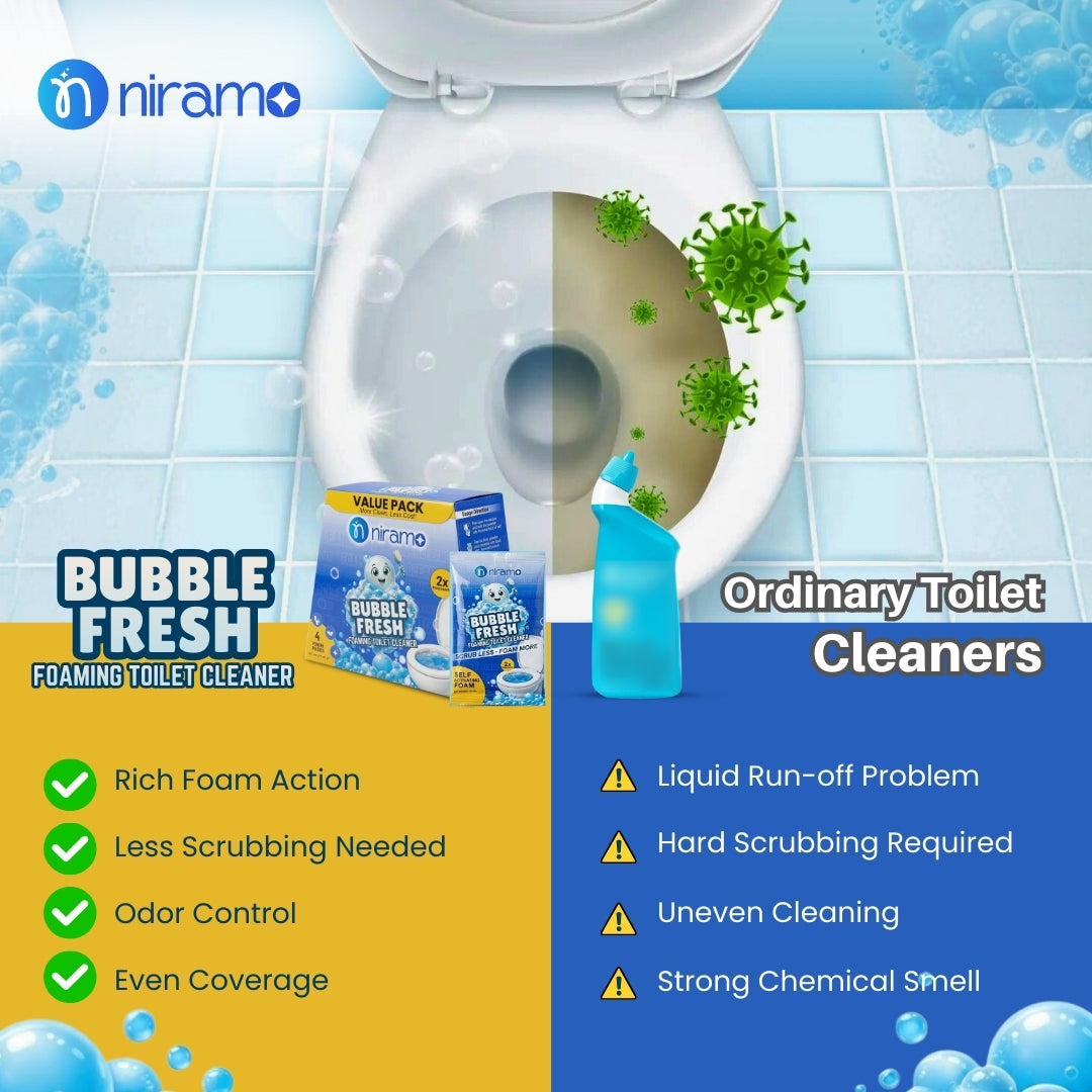 Niramo Bubble Fresh Toilet Cleaner
