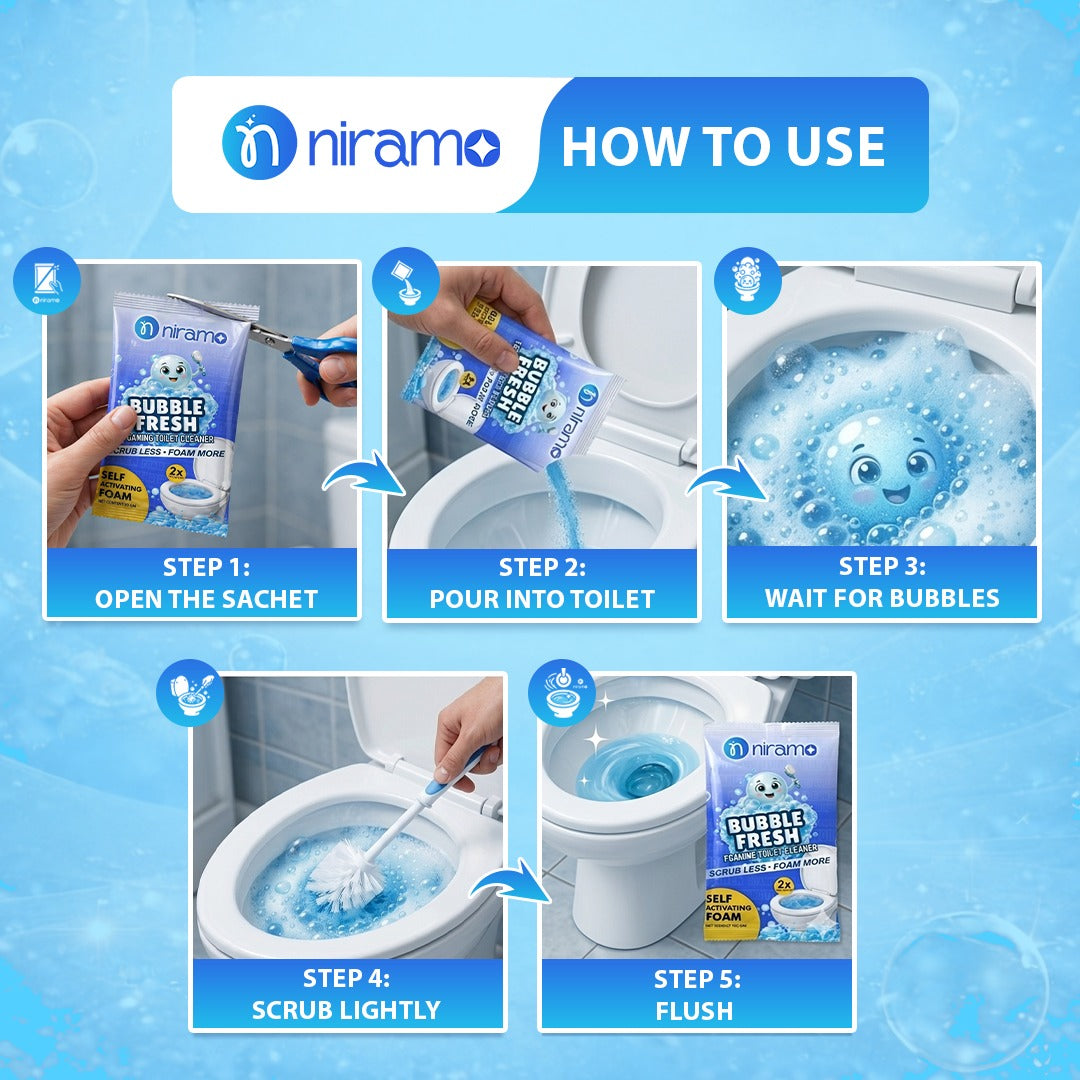 Niramo Bubble Fresh Toilet Cleaner