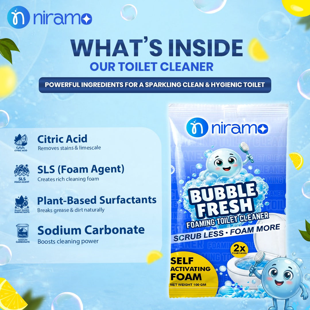 Niramo Bubble Fresh Toilet Cleaner
